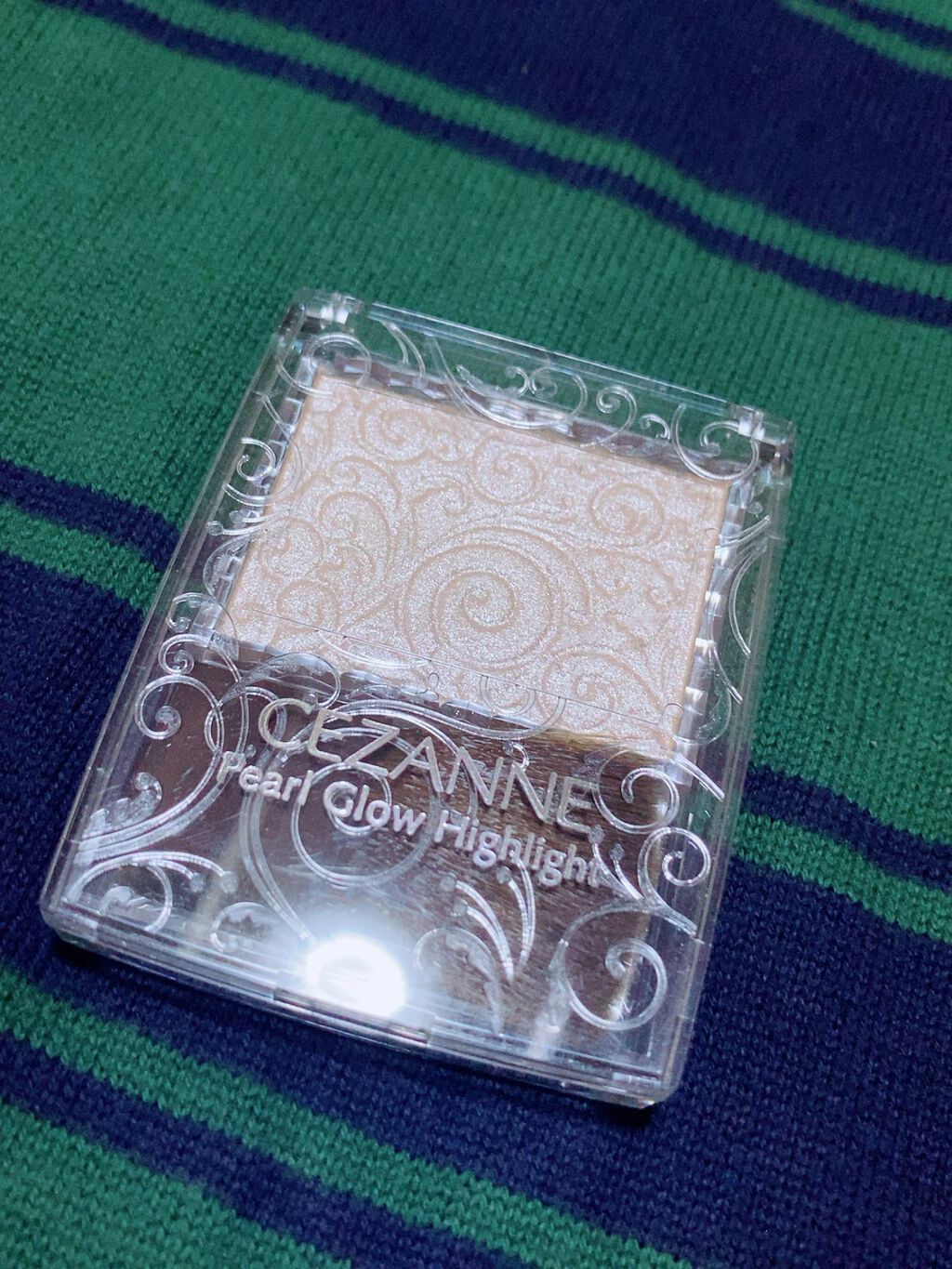 パールグロウハイライト/CEZANNE/パウダーハイライトを使ったクチコミ（1枚目）