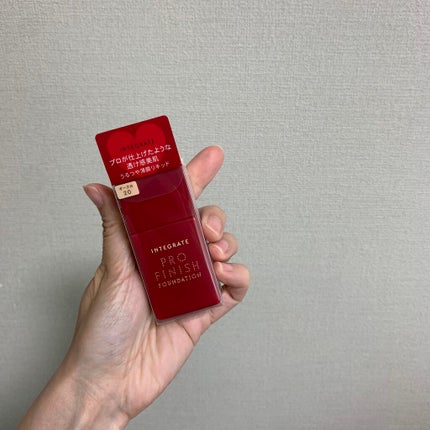 プロフィニッシュリキッド/インテグレート/リキッドファンデーションを使ったクチコミ(1枚目)