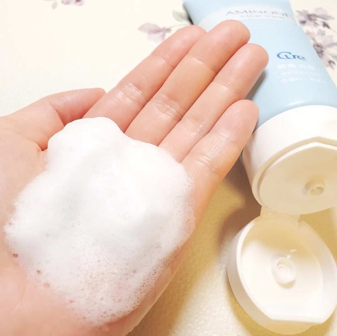 アミノネクリアウォッシュ/Cure/洗顔フォームを使ったクチコミ(3枚目)