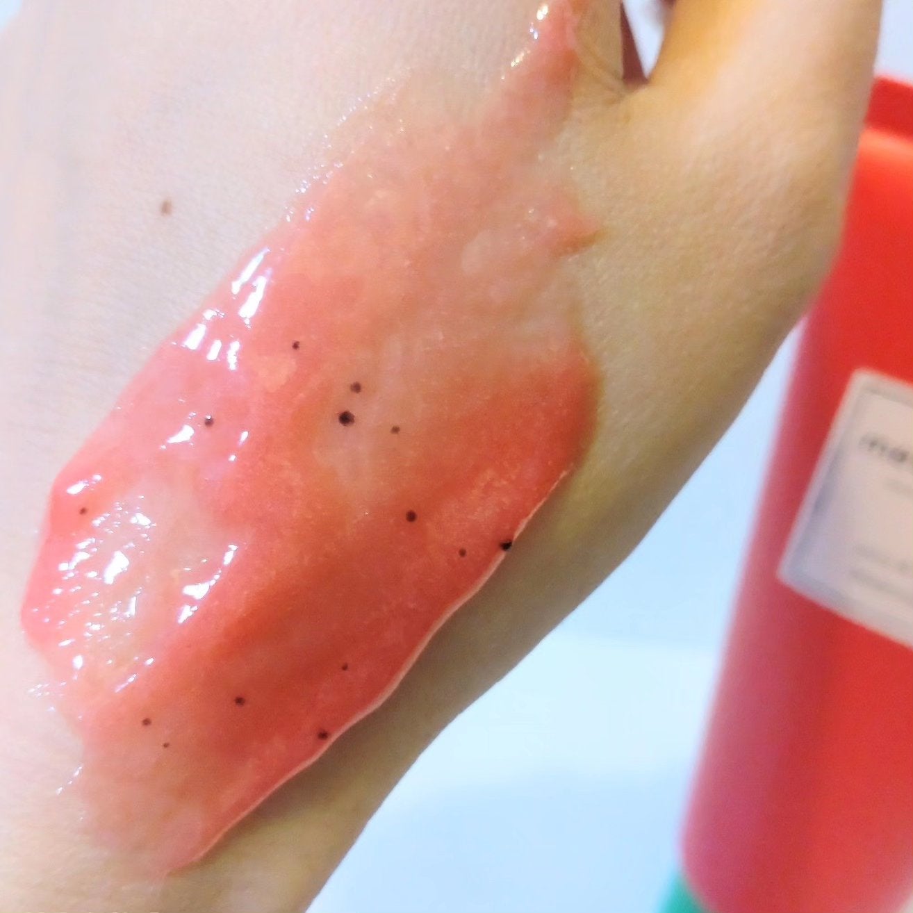 meshimase ゴマージュシュガー スイカ/meshimase/スクラブ・ゴマージュを使ったクチコミ(5枚目)