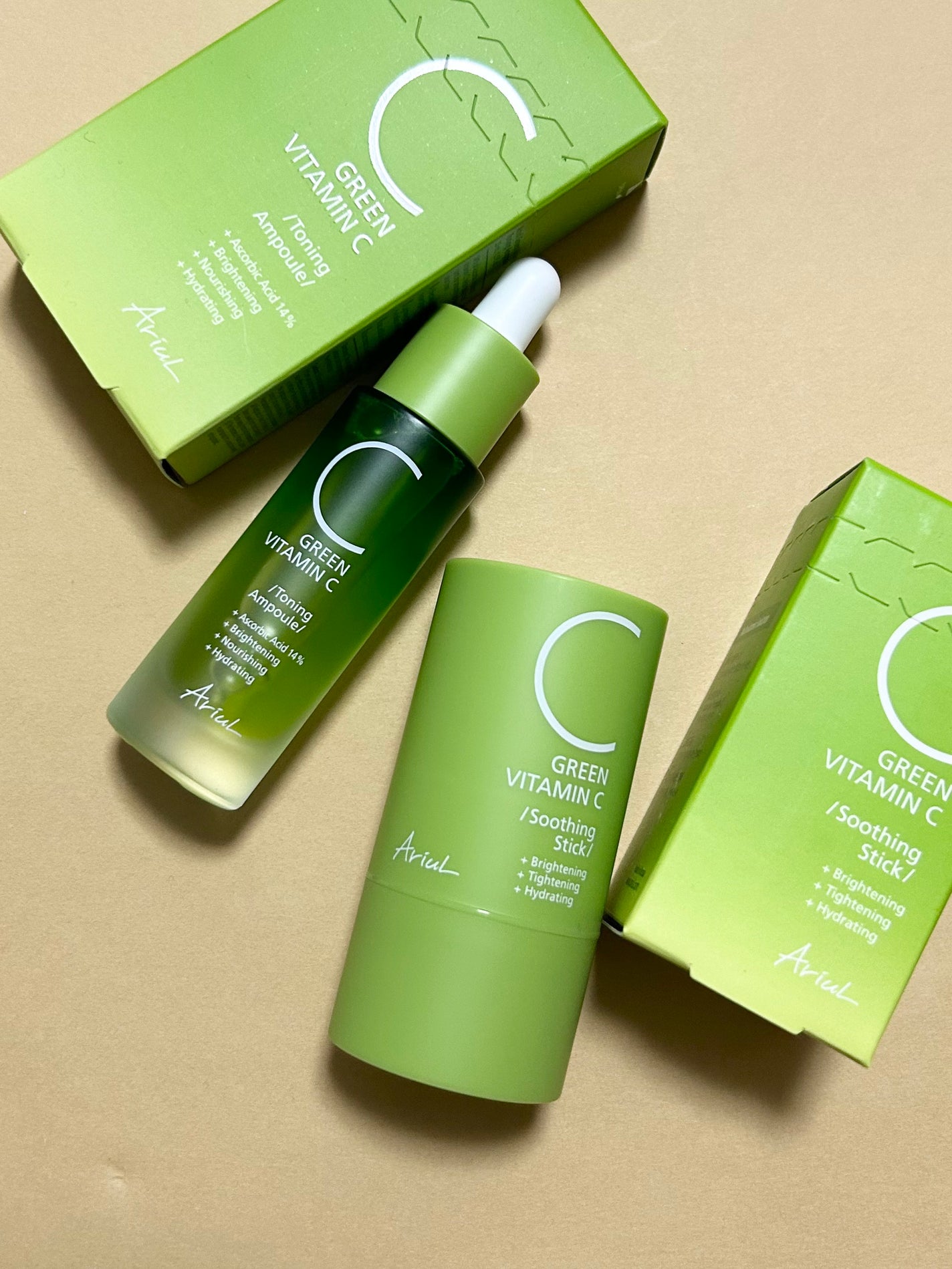 アリウル グリーンビタミンC トーニングセラム(アンプル)/Ariul/美容液を使ったクチコミ(1枚目)