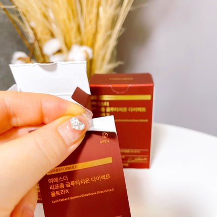 ヨエスターGLTダイレクトウルトラX/ESTHER FORMULA/美容サプリメントを使ったクチコミ(2枚目)