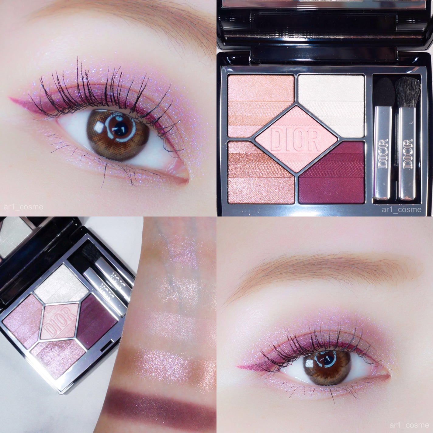 ディオールショウ サンク クルール(プラン ドゥ パリ コレクション限定品)/Dior/アイシャドウを使ったクチコミ(1枚目)