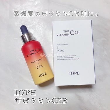 ザビタミンC23/IOPE/美容液を使ったクチコミ（1枚目）