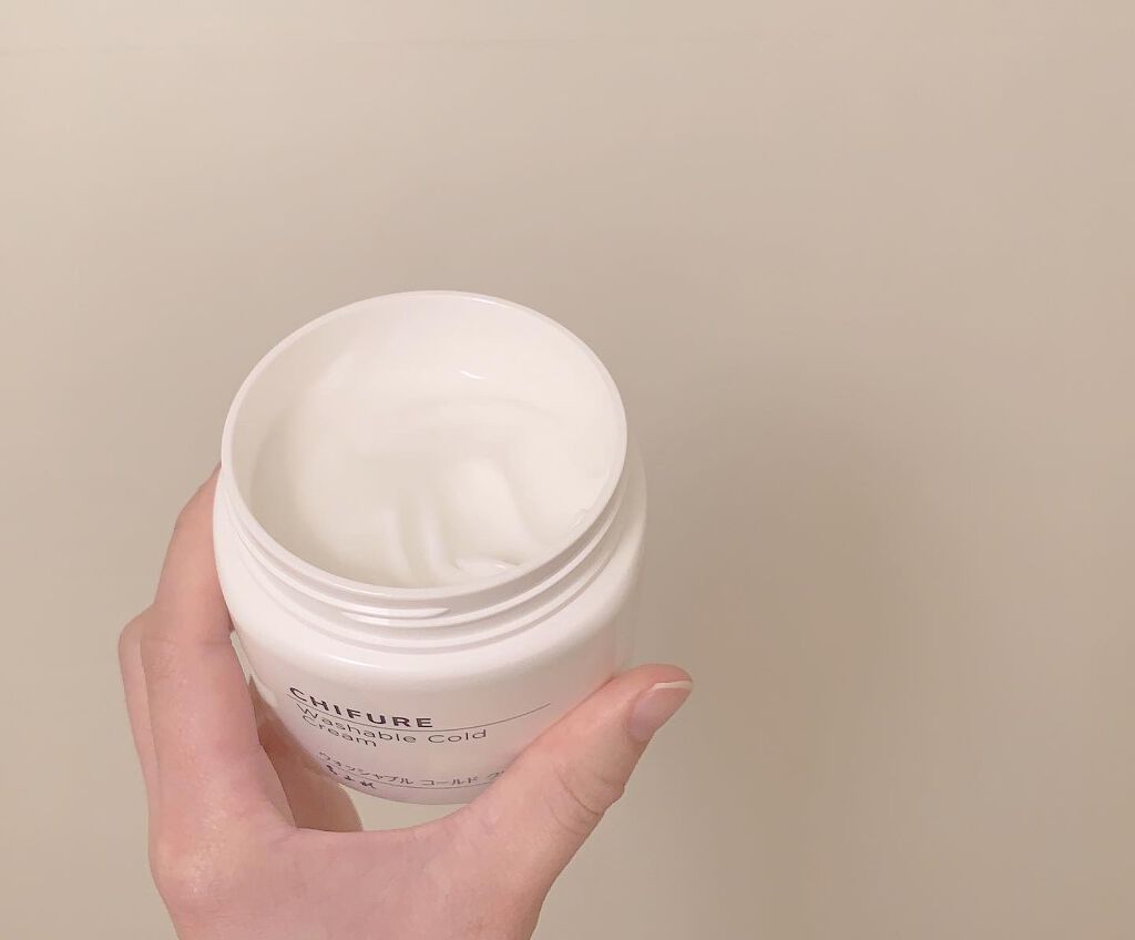 ウォッシャブル コールド クリーム/ちふれ/クレンジングクリームを使ったクチコミ（2枚目）