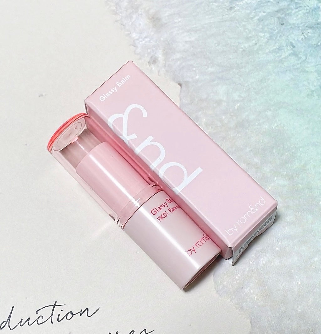 アンドバイロムアンド グラッシーバーム/&nd by rom&nd/口紅を使ったクチコミ(2枚目)