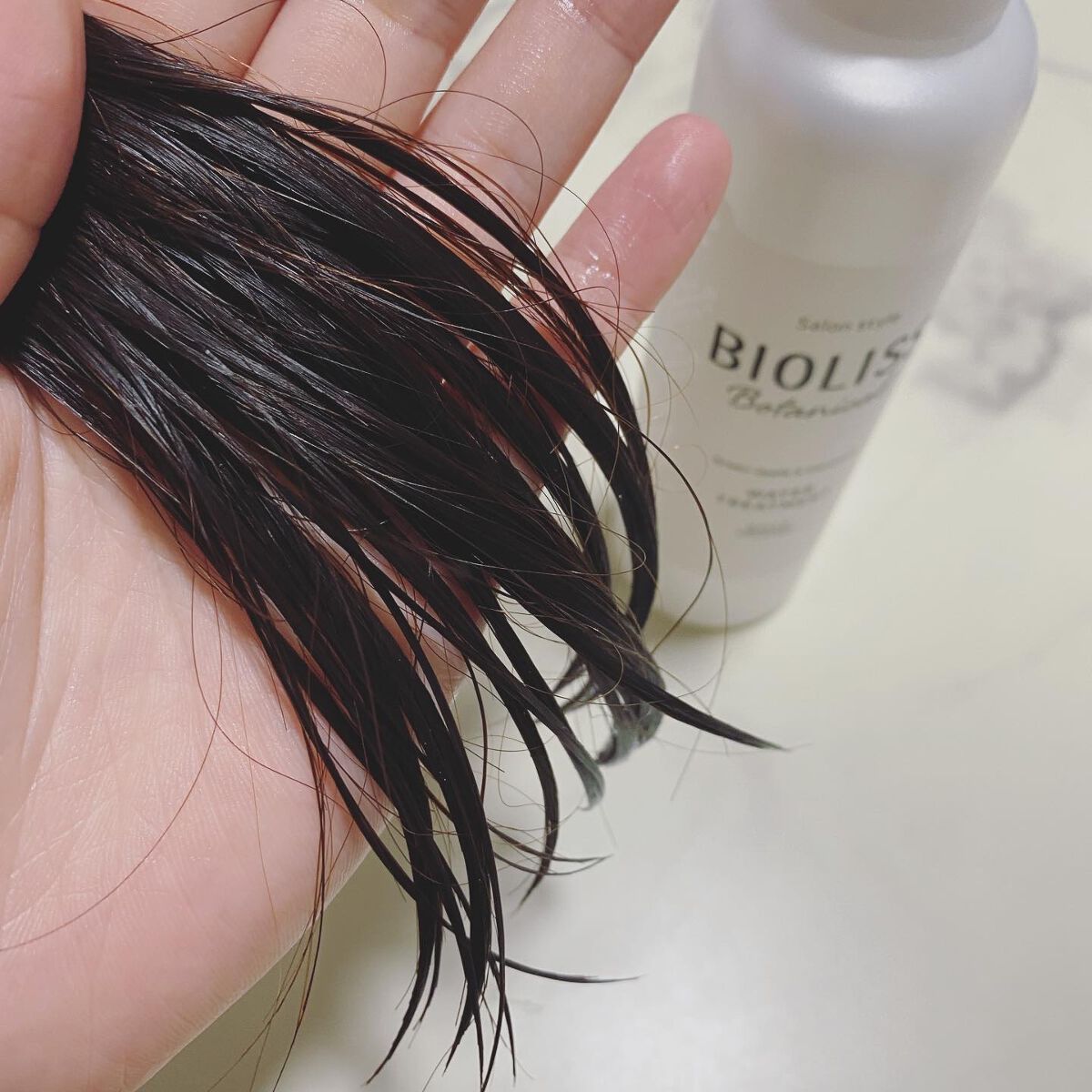 SSビオリス ボタニカル シャンプー/ヘアコンディショナー(ディープモイスト)/SSビオリス/市販シャンプーを使ったクチコミ(5枚目)