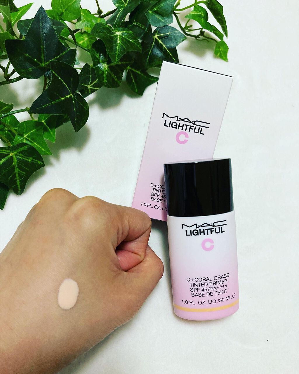ライトフル Ｃ＋ティンティッド プライマーSPF45(PA++++)/M・A・C/化粧下地を使ったクチコミ（3枚目）