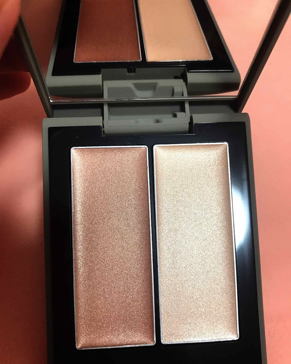 THREE シマリング グロー デュオ/THREE/クリームハイライトを使ったクチコミ(2枚目)