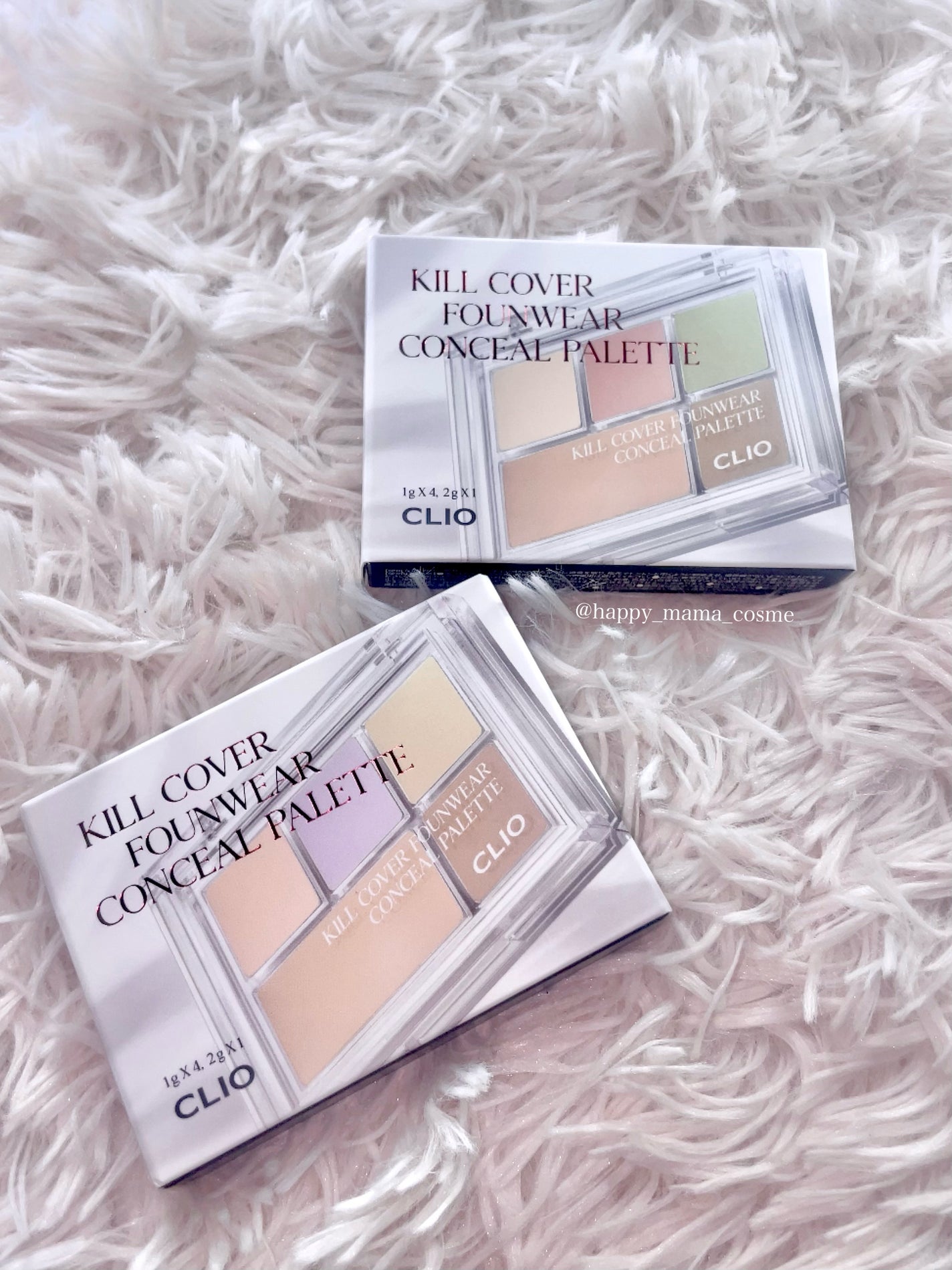 キル カバー ファンウェア コンシール パレット/CLIO/パレットコンシーラーを使ったクチコミ(6枚目)