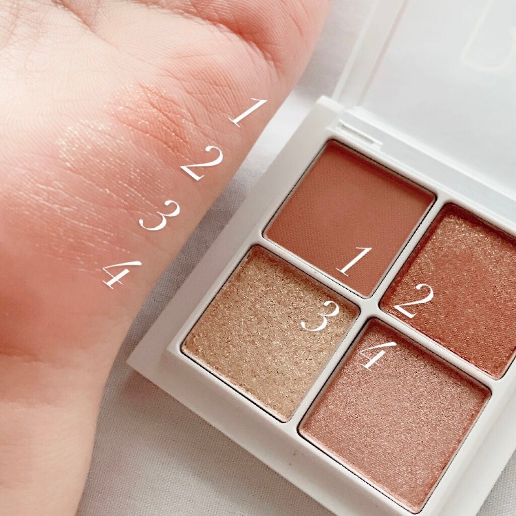 THE アイパレR/b idol/アイシャドウパレットを使ったクチコミ(2枚目)