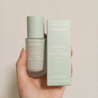 モイスチャー シルク ベース SPF34/PA+ 2 グリーン/innisfree/化粧下地を使ったクチコミ（1枚目）