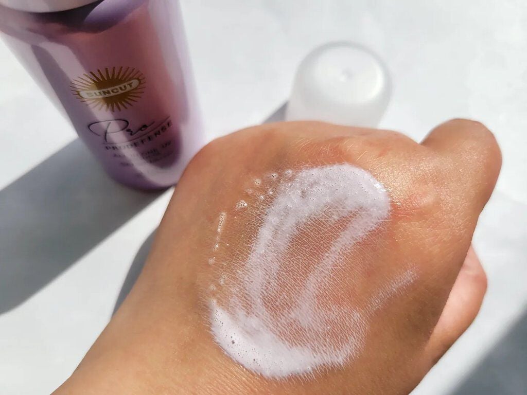 プロディフェンス オールインワンUV ムース/サンカット®/日焼け止めクリームを使ったクチコミ(4枚目)