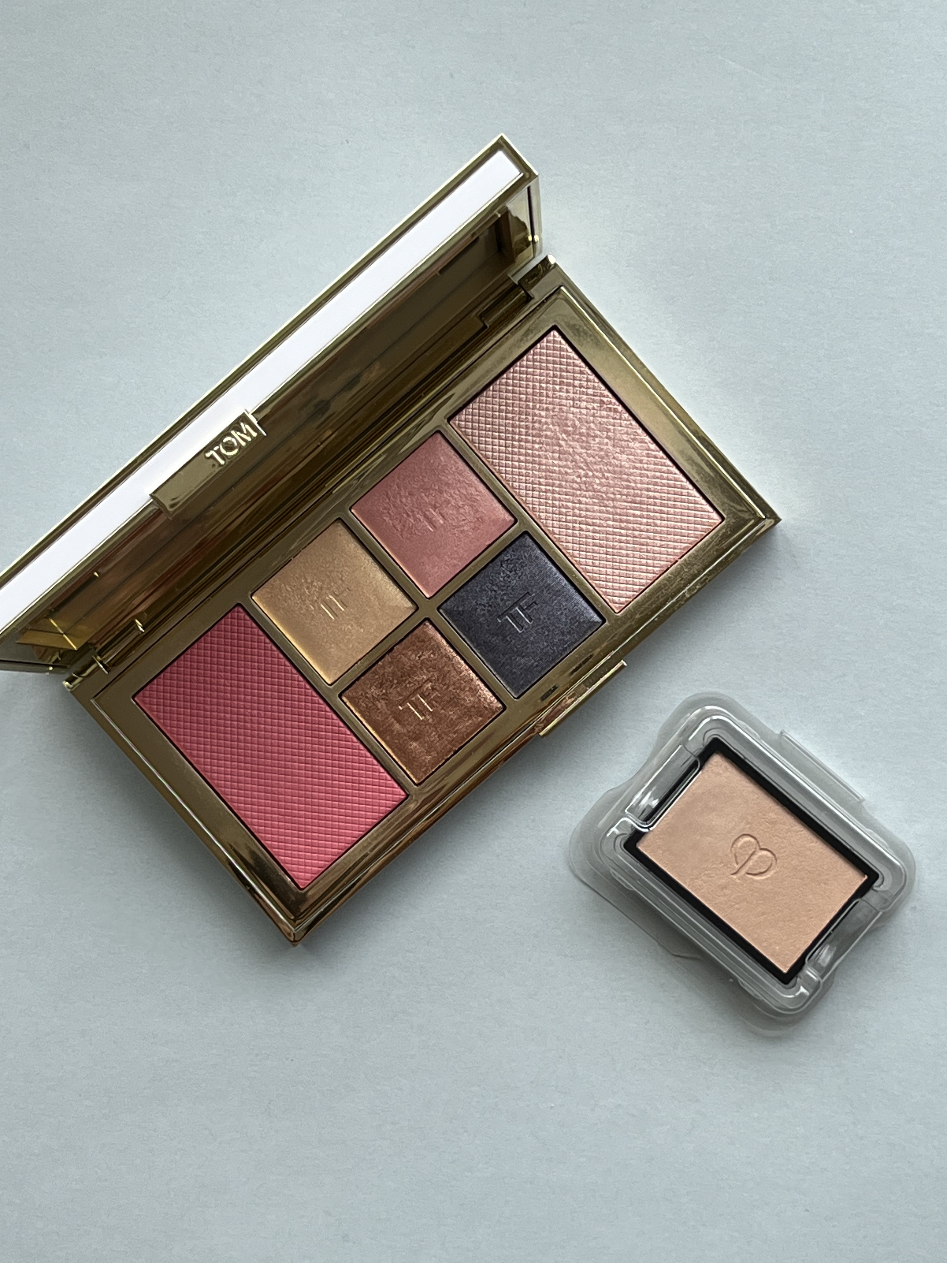 オンブルクルールソロ #102 Glistening Pearl/クレ・ド・ポー ボーテ/単色アイシャドウを使ったクチコミ（3枚目）