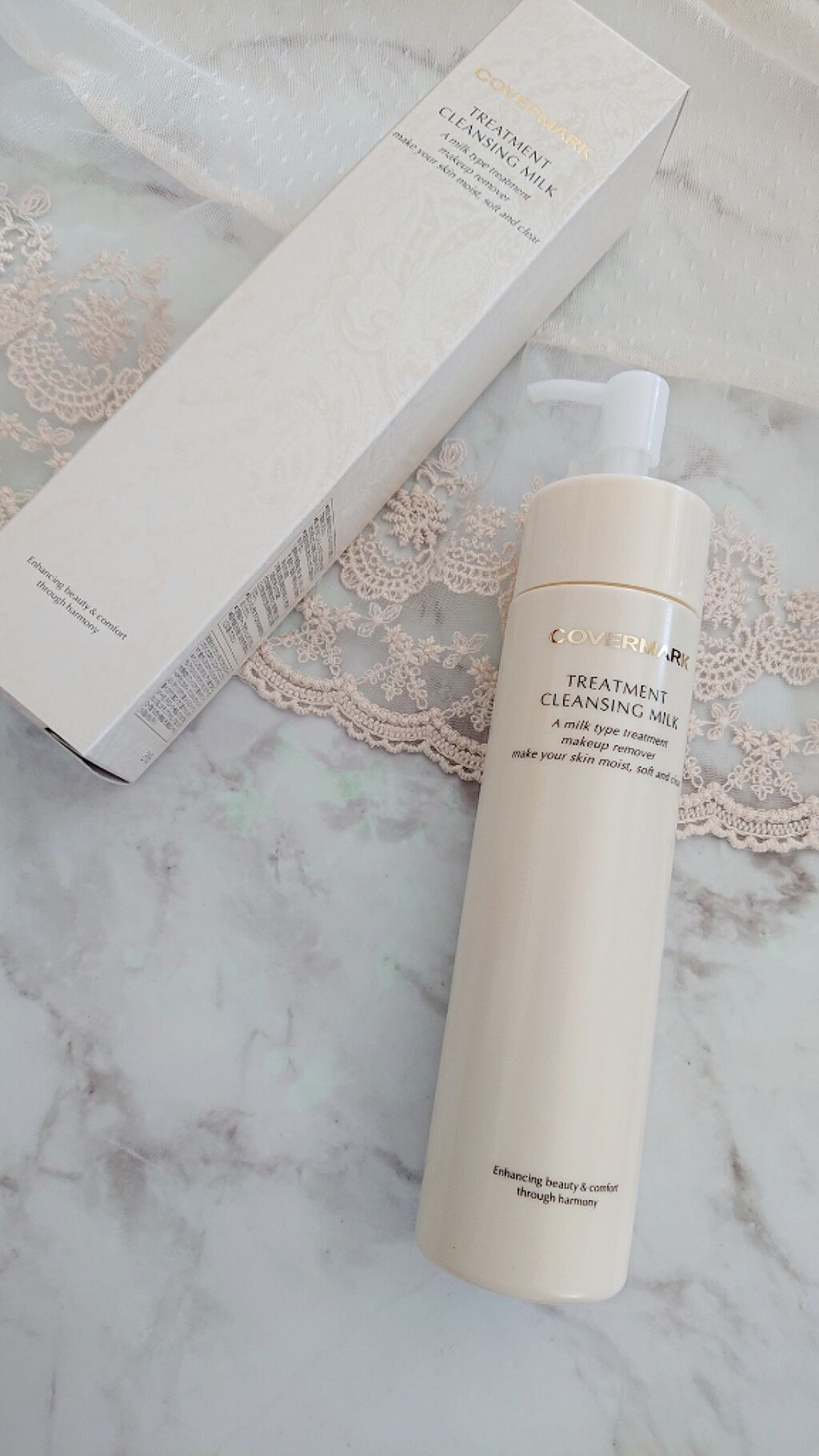 トリートメント クレンジング ミルク/COVERMARK/ミルククレンジングを使ったクチコミ(1枚目)
