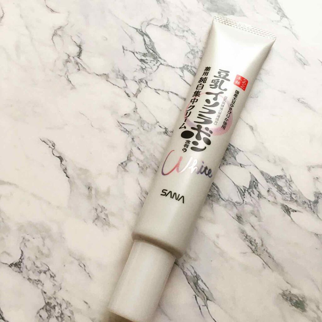 薬用美白スポッツクリーム/なめらか本舗/フェイスクリームを使ったクチコミ（1枚目）