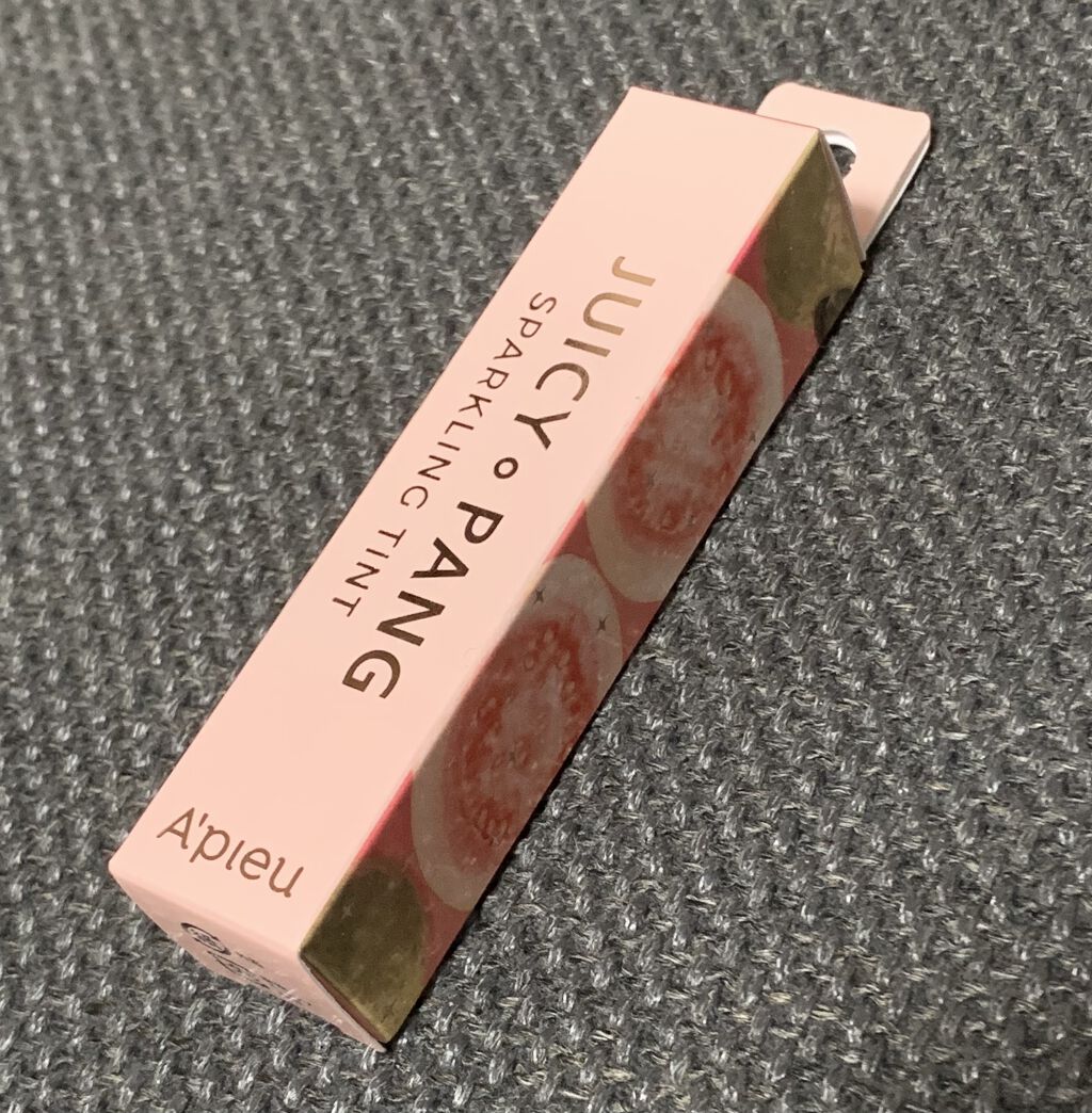 アピュー ジューシーパン スパークリングティント/A’pieu/口紅を使ったクチコミ（2枚目）