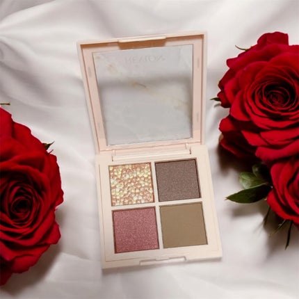 レブロン ダズル アイシャドウ クアッド/REVLON/アイシャドウパレットを使ったクチコミ(2枚目)