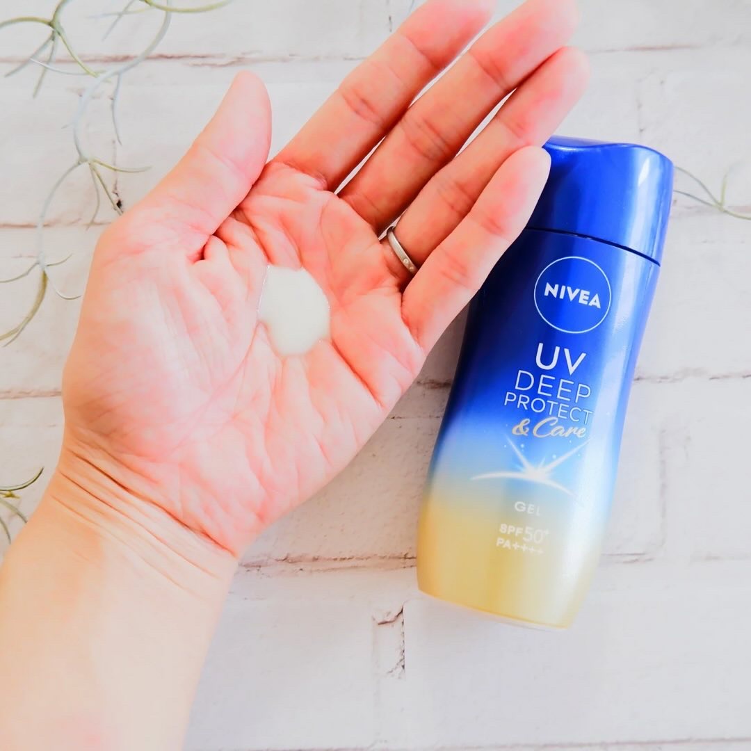 ニベアUV ディープ プロテクト＆ケア ジェル/ニベア/日焼け止めジェルを使ったクチコミ（3枚目）
