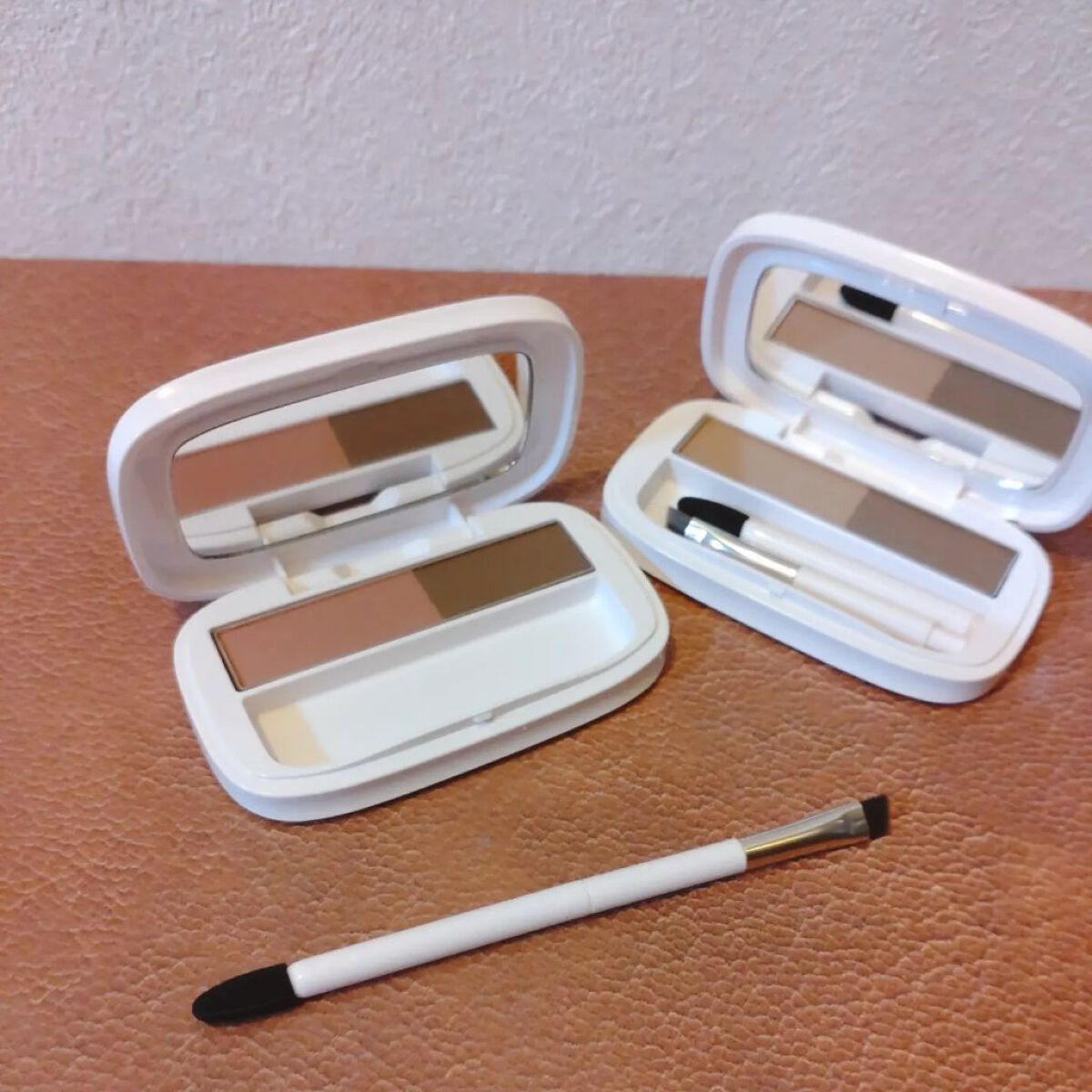 パウダーアイブロウ PB ピンクブラウン/media luxe/パウダーアイブロウを使ったクチコミ（2枚目）