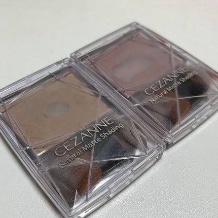 ナチュラルマットシェーディング/CEZANNE/シェーディングを使ったクチコミ(1枚目)