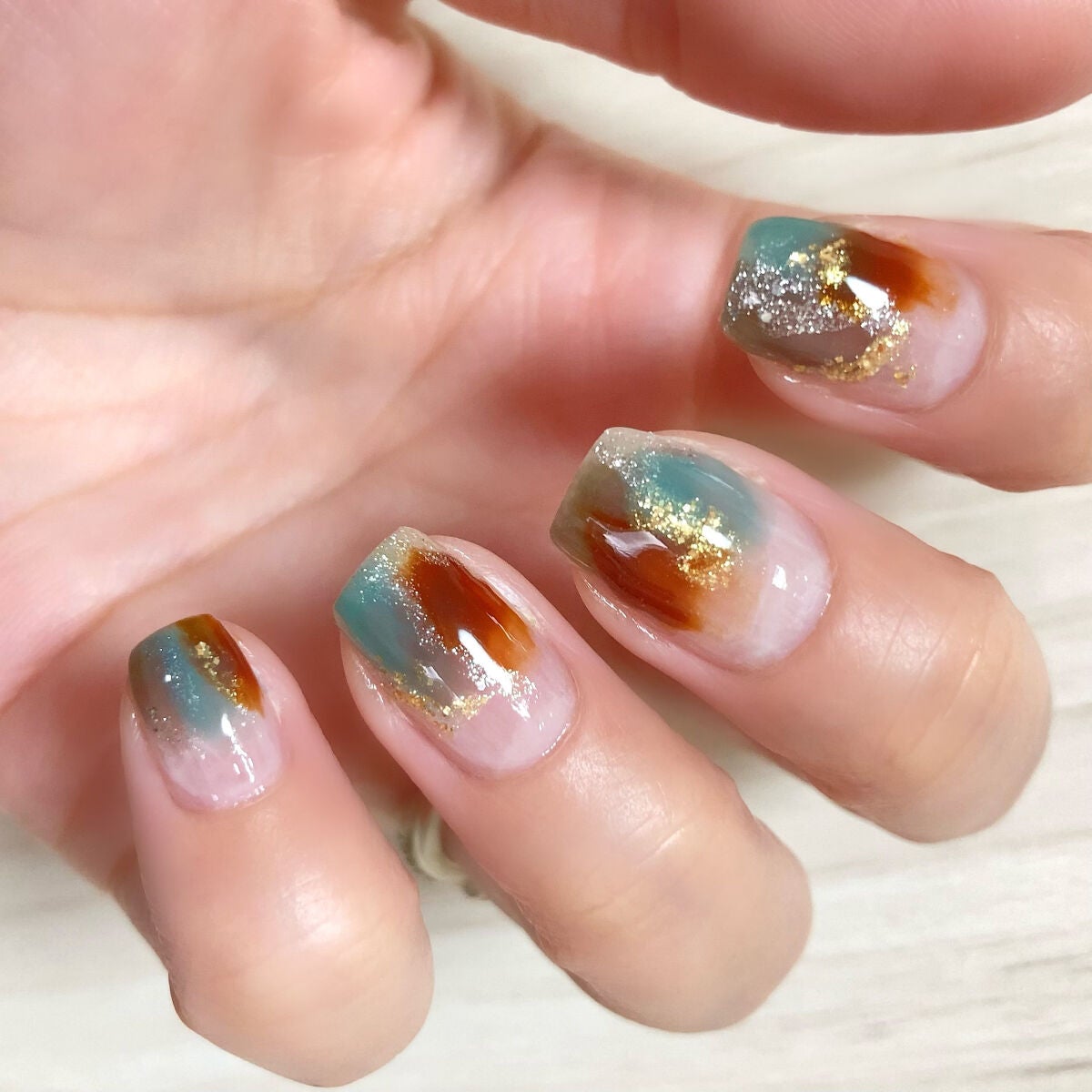 ネイル エナメル 細筆タイプ/ちふれ/マニキュアを使ったクチコミ(3枚目)