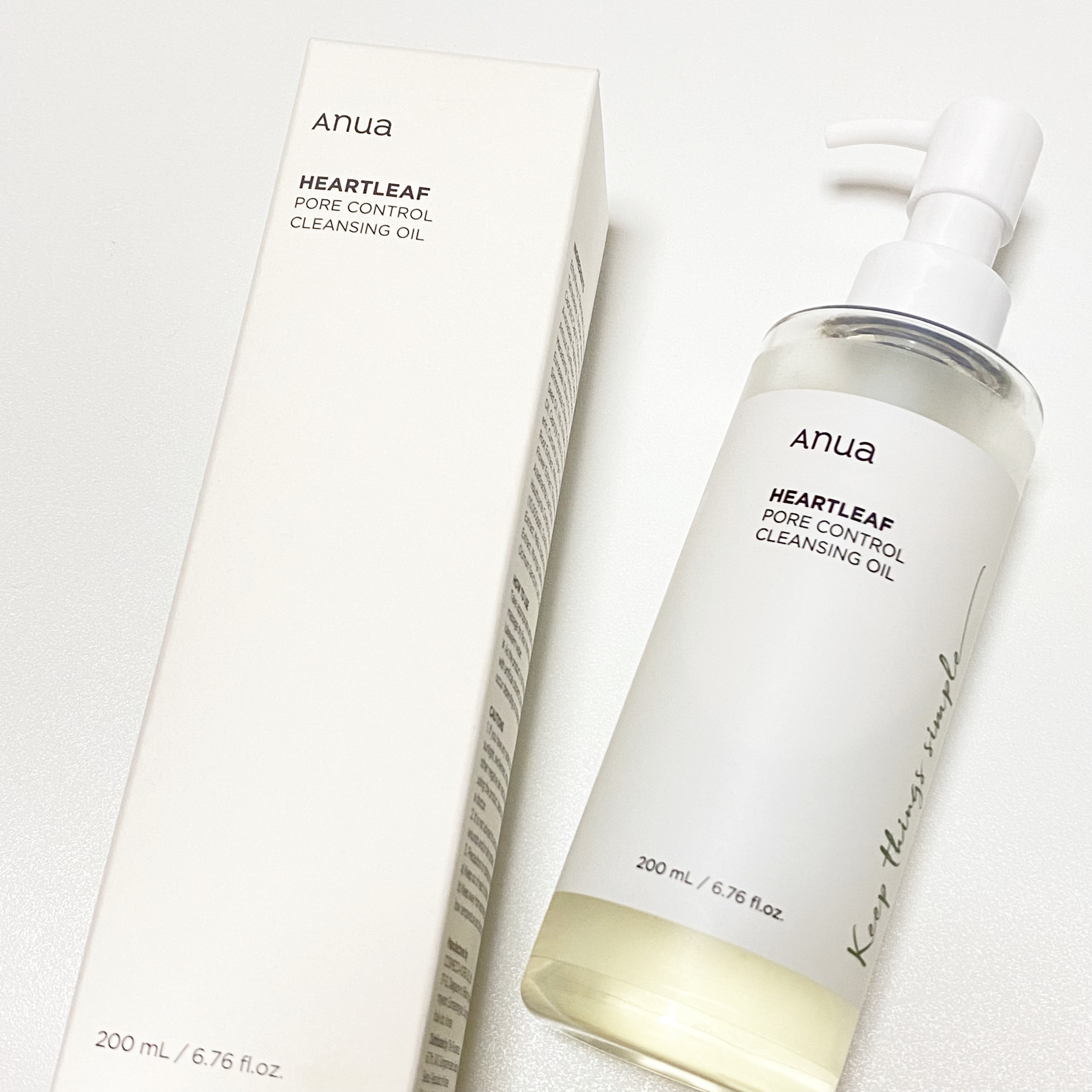 ドクダミ ポアコントロールクレンジングオイル/Anua/オイルクレンジングを使ったクチコミ（2枚目）