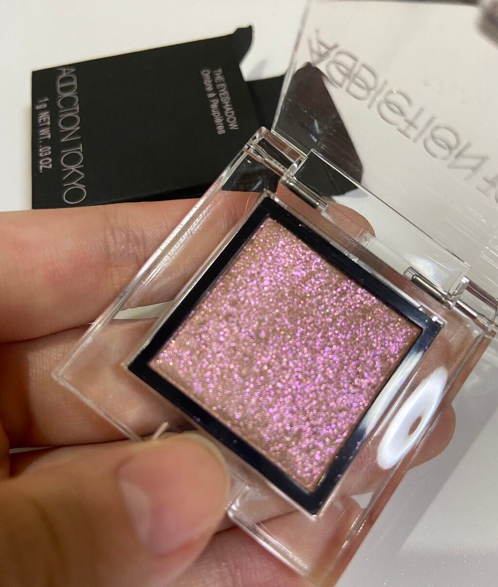 アディクション ザ アイシャドウ スパークル/ADDICTION/単色アイシャドウを使ったクチコミ(1枚目)