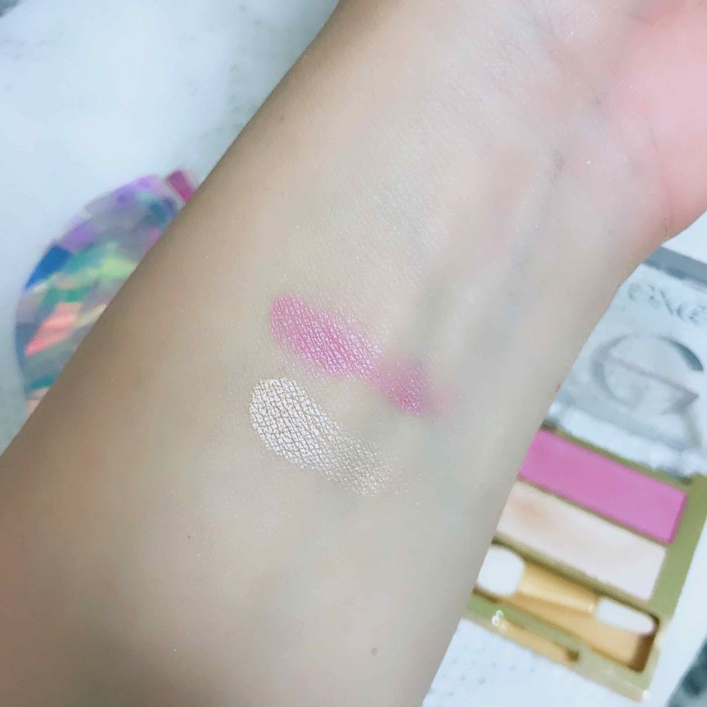 デュアルアイシャドウ N/excel/アイシャドウパレットを使ったクチコミ(2枚目)