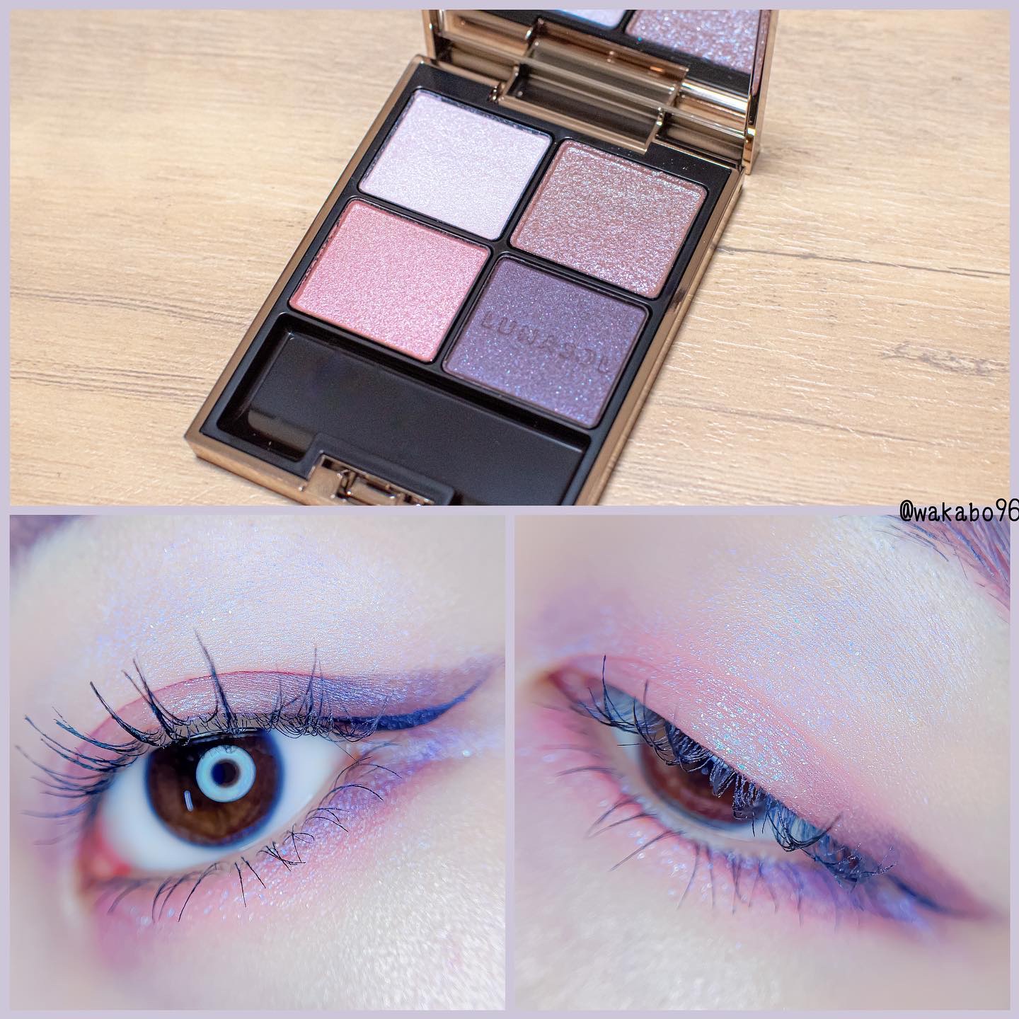 アイカラーレーション/LUNASOL/アイシャドウパレットを使ったクチコミ（1枚目）