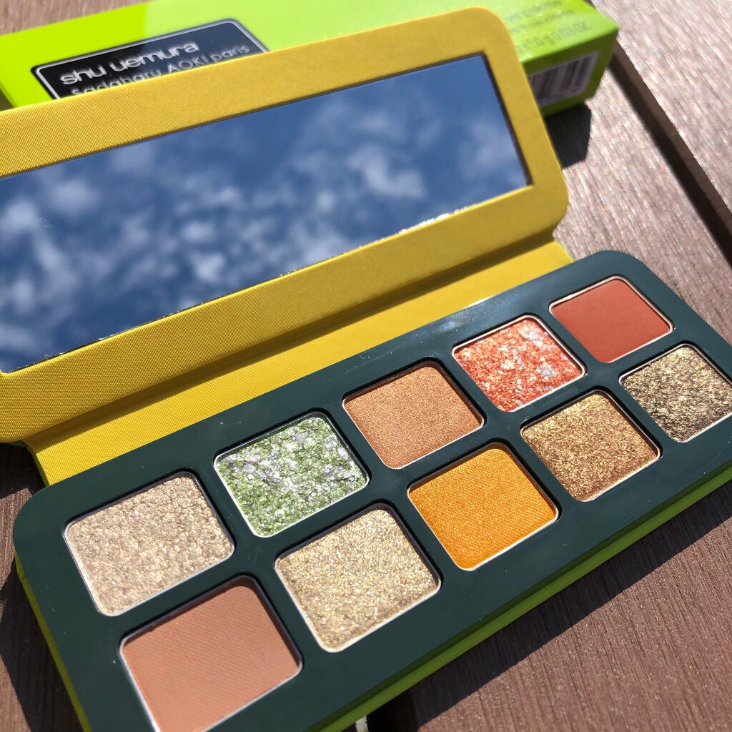 マッチャ ジェノワーズ アイ パレット /shu uemura/アイシャドウパレットを使ったクチコミ(1枚目)