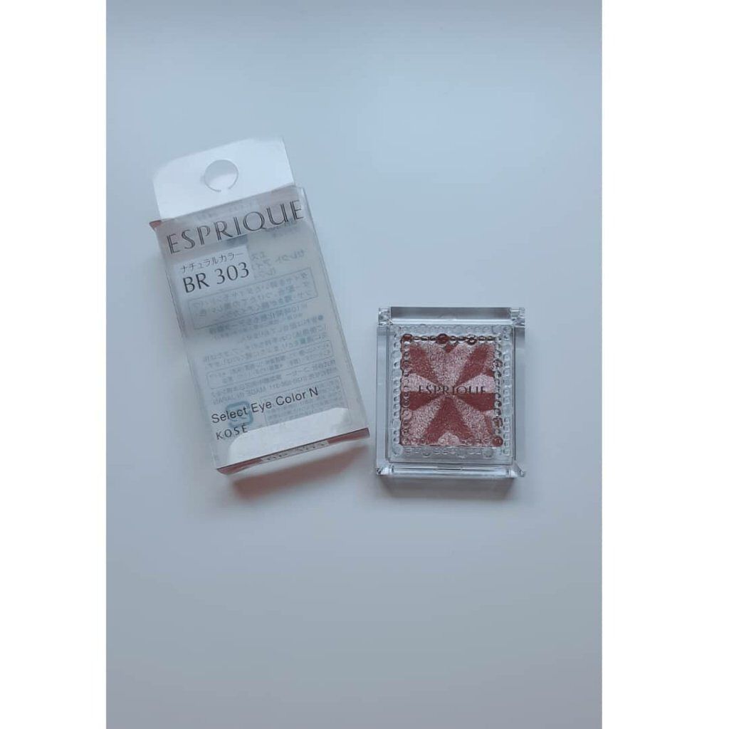 セレクト アイカラー Ｎ BR303/ESPRIQUE/単色アイシャドウを使ったクチコミ（1枚目）