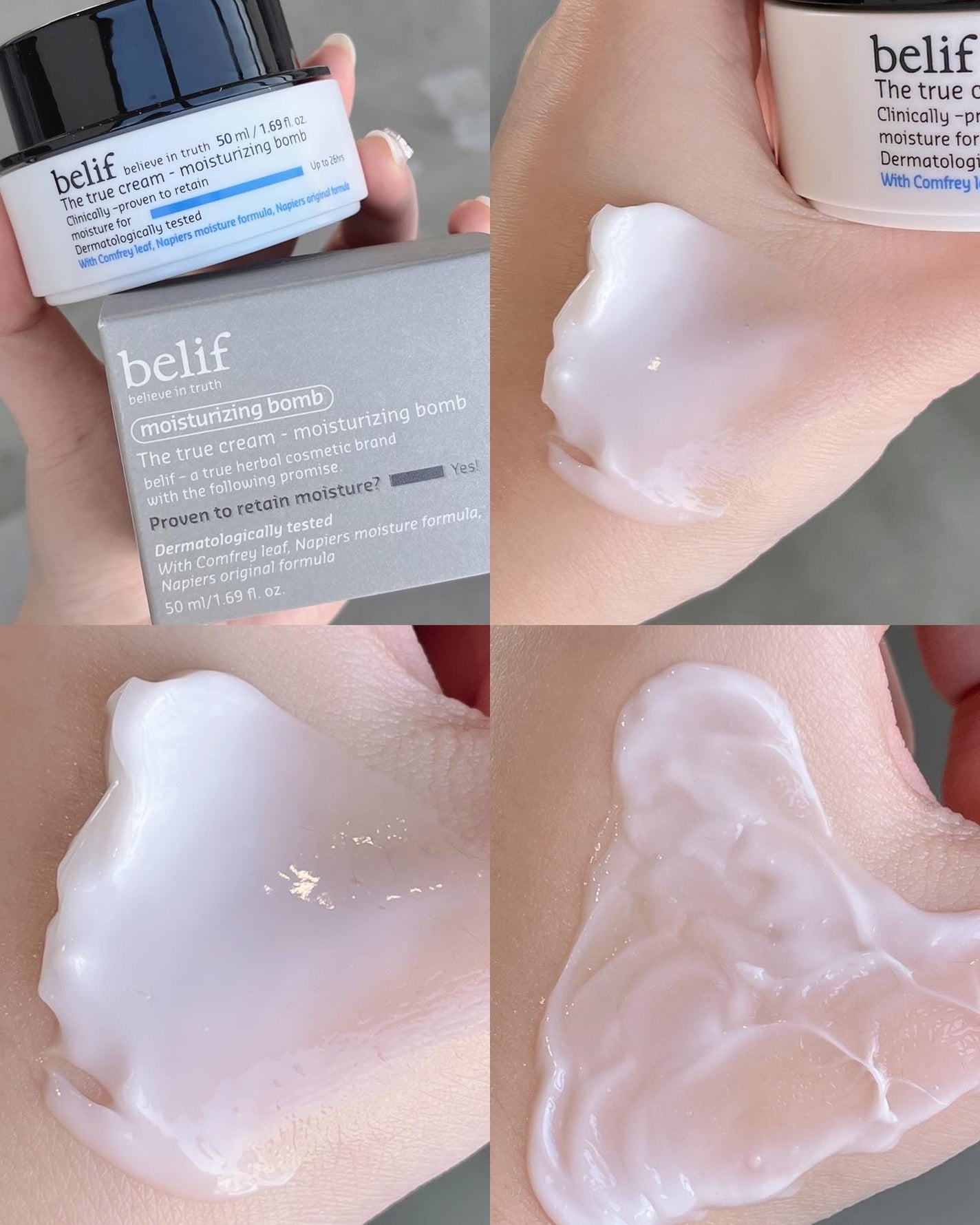 ザトゥルークリームモイスチャライジングバーム/belif/フェイスクリームを使ったクチコミ(7枚目)