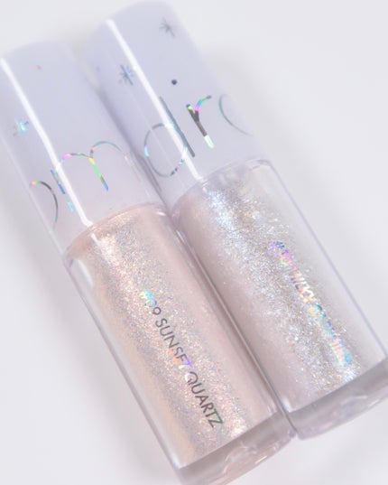 リキッド グリッター シャドウ/rom&nd/グリッターを使ったクチコミ(7枚目)