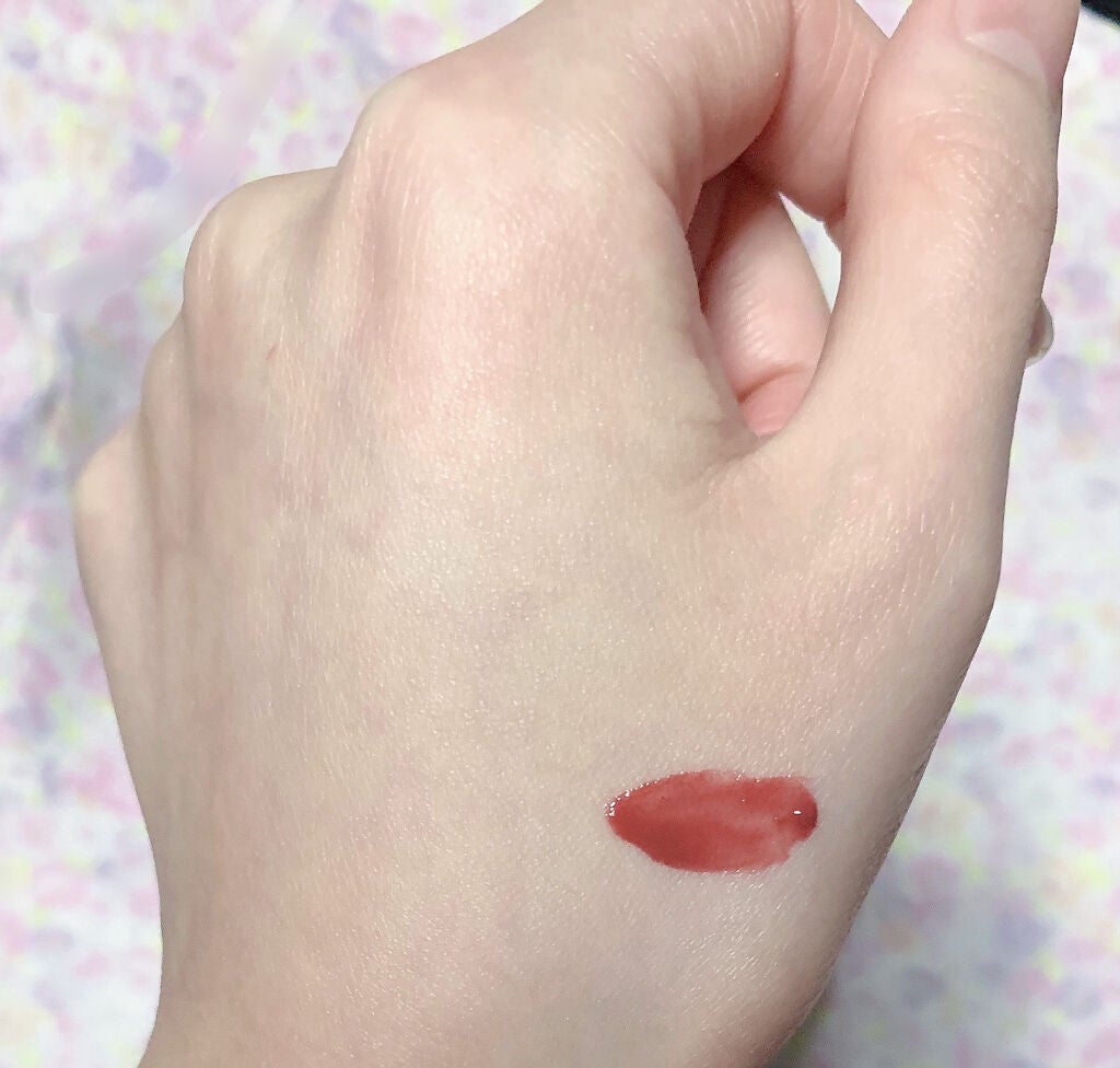 ルージュ ピュールクチュール ヴェルニ ウォーターステイン/YVES SAINT LAURENT BEAUTE/口紅を使ったクチコミ(2枚目)