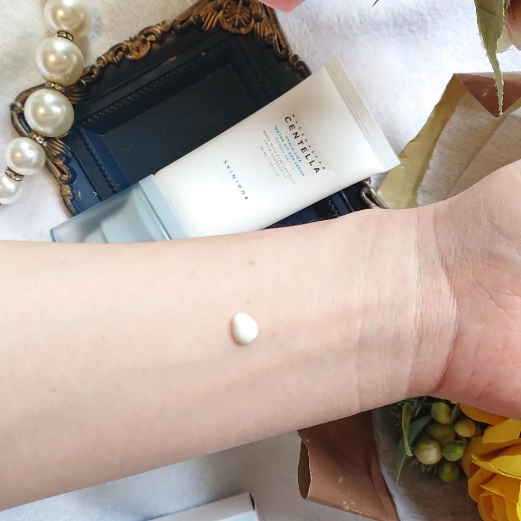 ヒアルーシカ ウォーターフィット サンセラム/SKIN1004/日焼け止めローションを使ったクチコミ(4枚目)