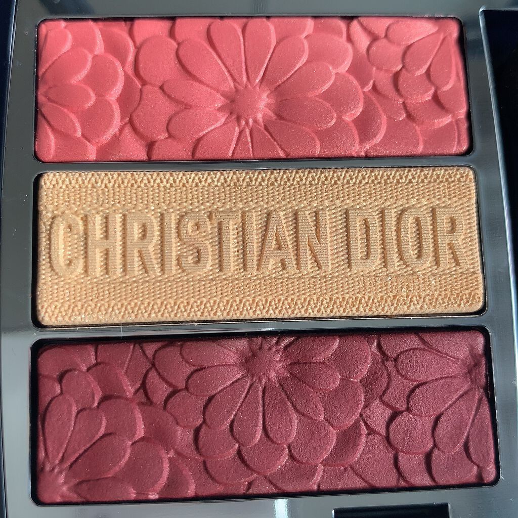 トリオ ブリック パレット＜ピュア グロウ＞/Dior/アイシャドウパレットを使ったクチコミ（2枚目）