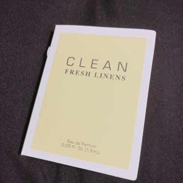 クリーン クラシック フレッシュリネン オードパルファム/CLEAN/香水(レディース)を使ったクチコミ（1枚目）