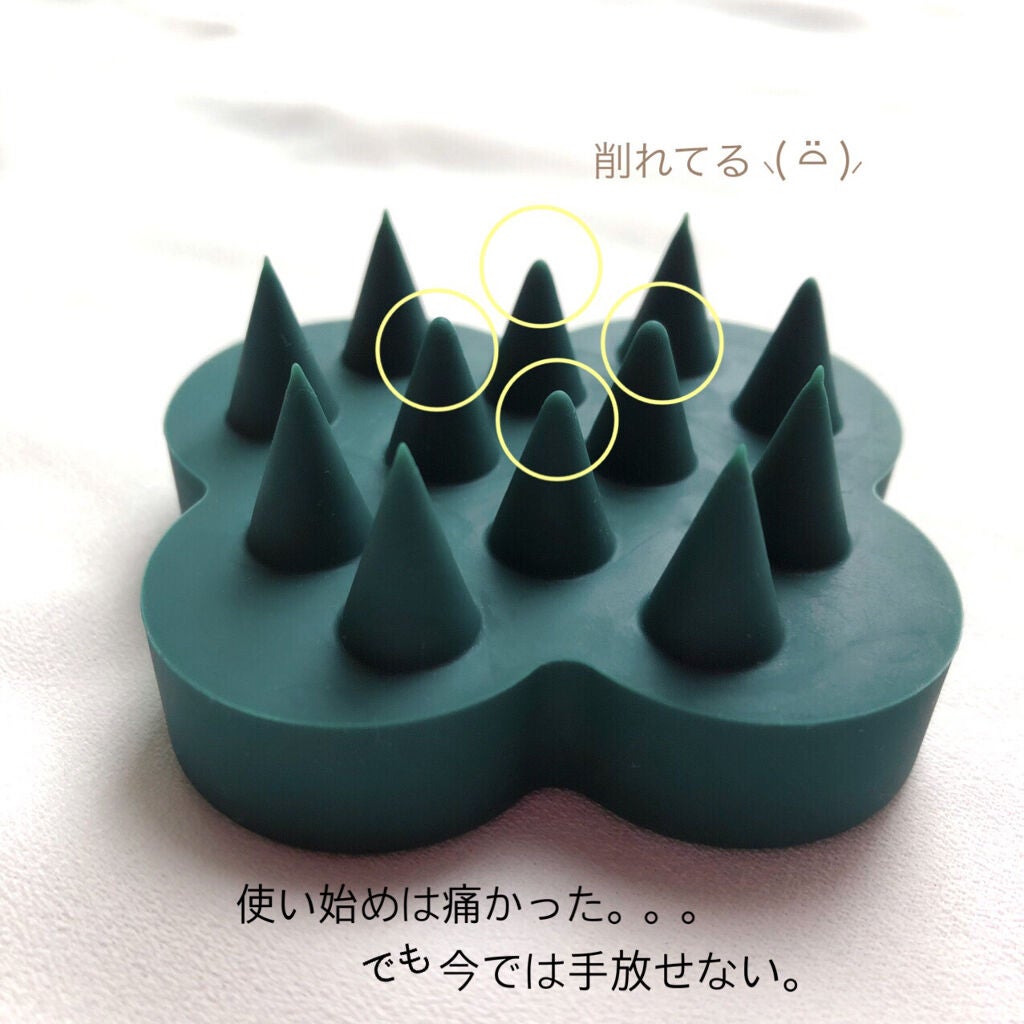 uka scalp brush kenzan/uka/スカルプブラシを使ったクチコミ(2枚目)