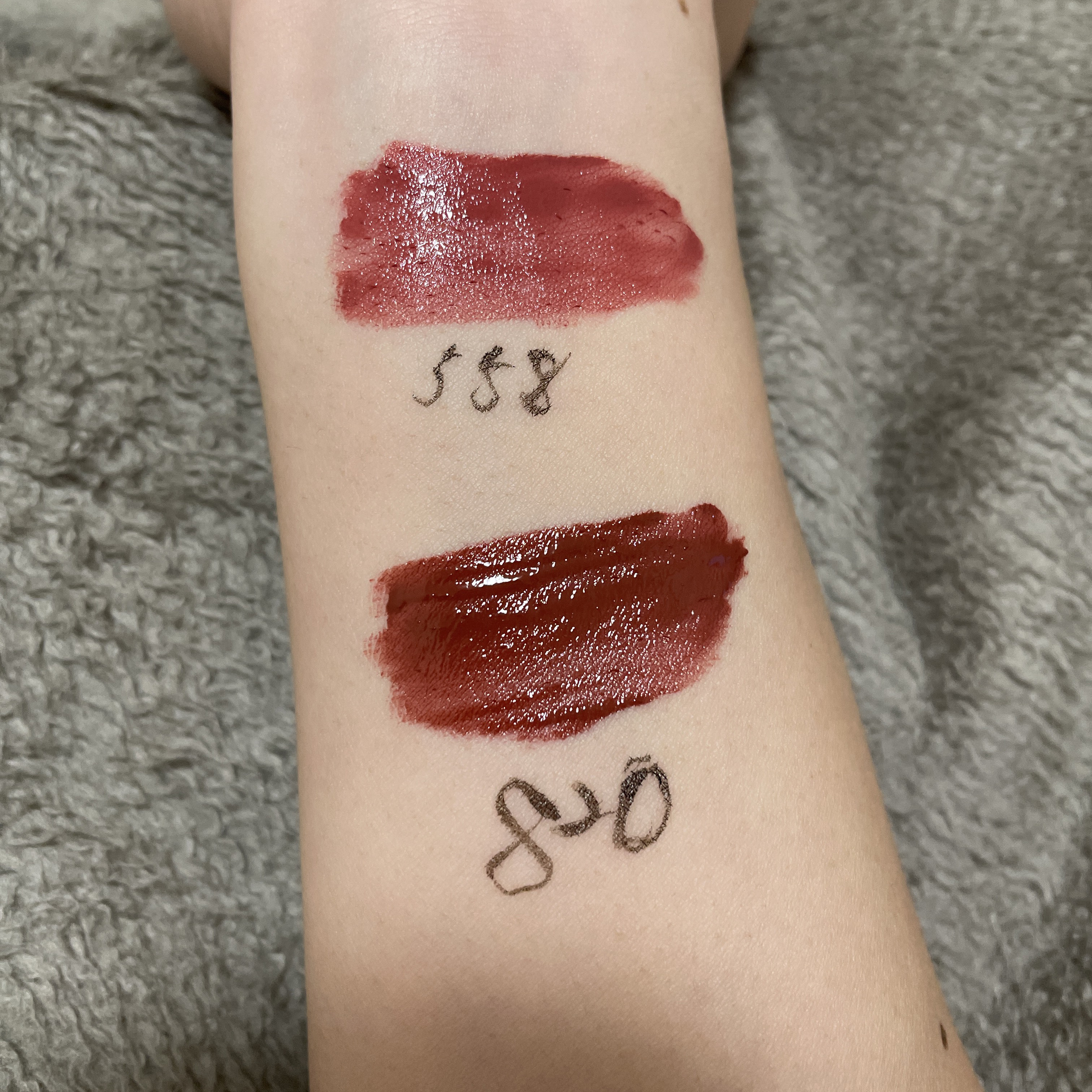 ルージュ ディオール フォーエヴァー リキッド/Dior/口紅を使ったクチコミ（3枚目）