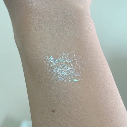 オーロラカクテルグリッター 01 ヨーグルトフィズ/キャンメイク/アイシャドウを使ったクチコミ(2枚目)