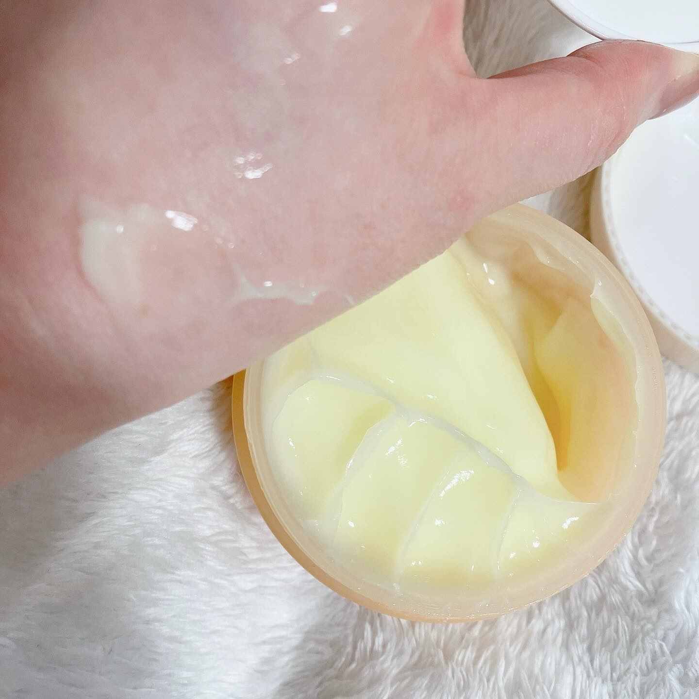 グロービタグットナイトクリーム/AROMATICA/フェイスクリームを使ったクチコミ（3枚目）