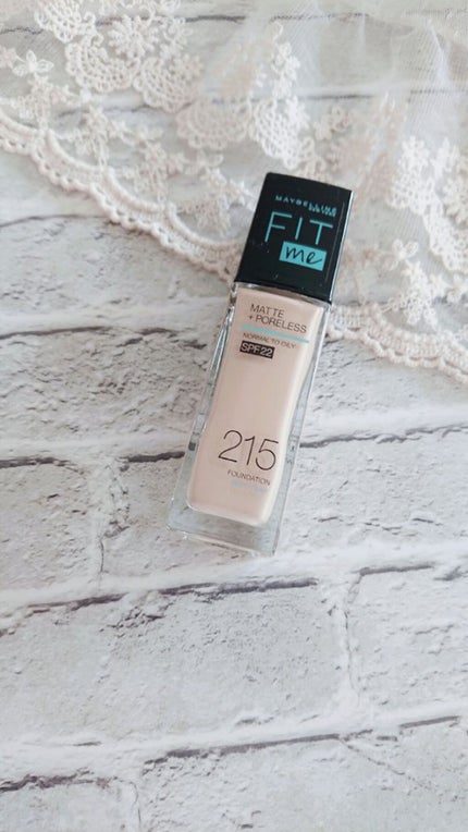 フィットミー リキッドファンデーション R/MAYBELLINE NEW YORK/リキッドファンデーションを使ったクチコミ(1枚目)