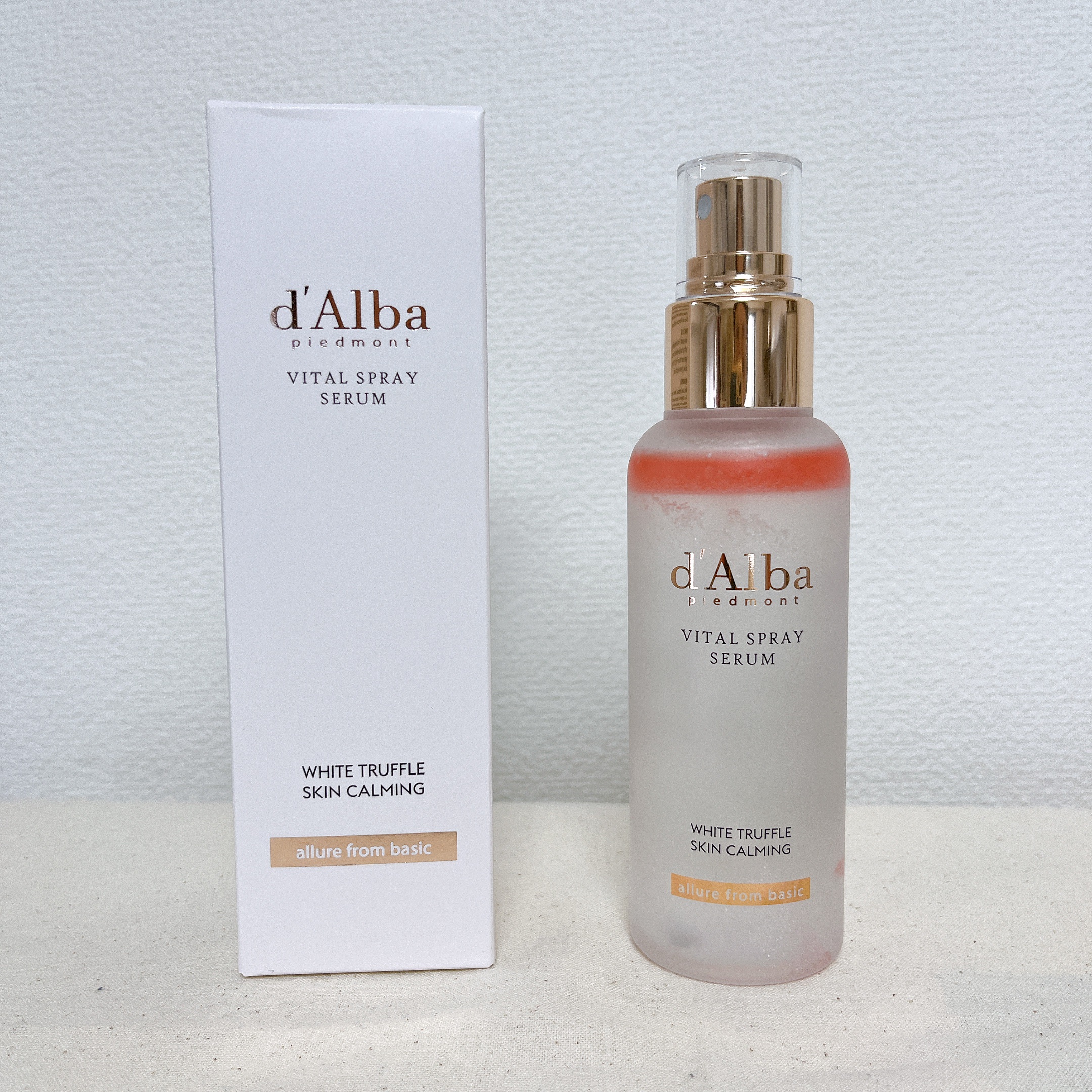 ダルバ ホワイトトリュフバイタルスプレーセラム/ダルバ/ミスト状化粧水を使ったクチコミ（1枚目）