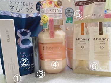 &honey Melty モイストリペア シャンプー1.0／モイストリペア ヘアトリートメント2.0/&honey/シャンプー・コンディショナーを使ったクチコミ（2枚目）