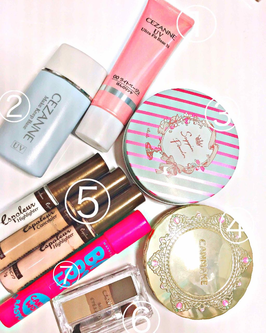 【旧品】マシュマロフィニッシュパウダー/キャンメイク/プレストパウダーを使ったクチコミ(2枚目)