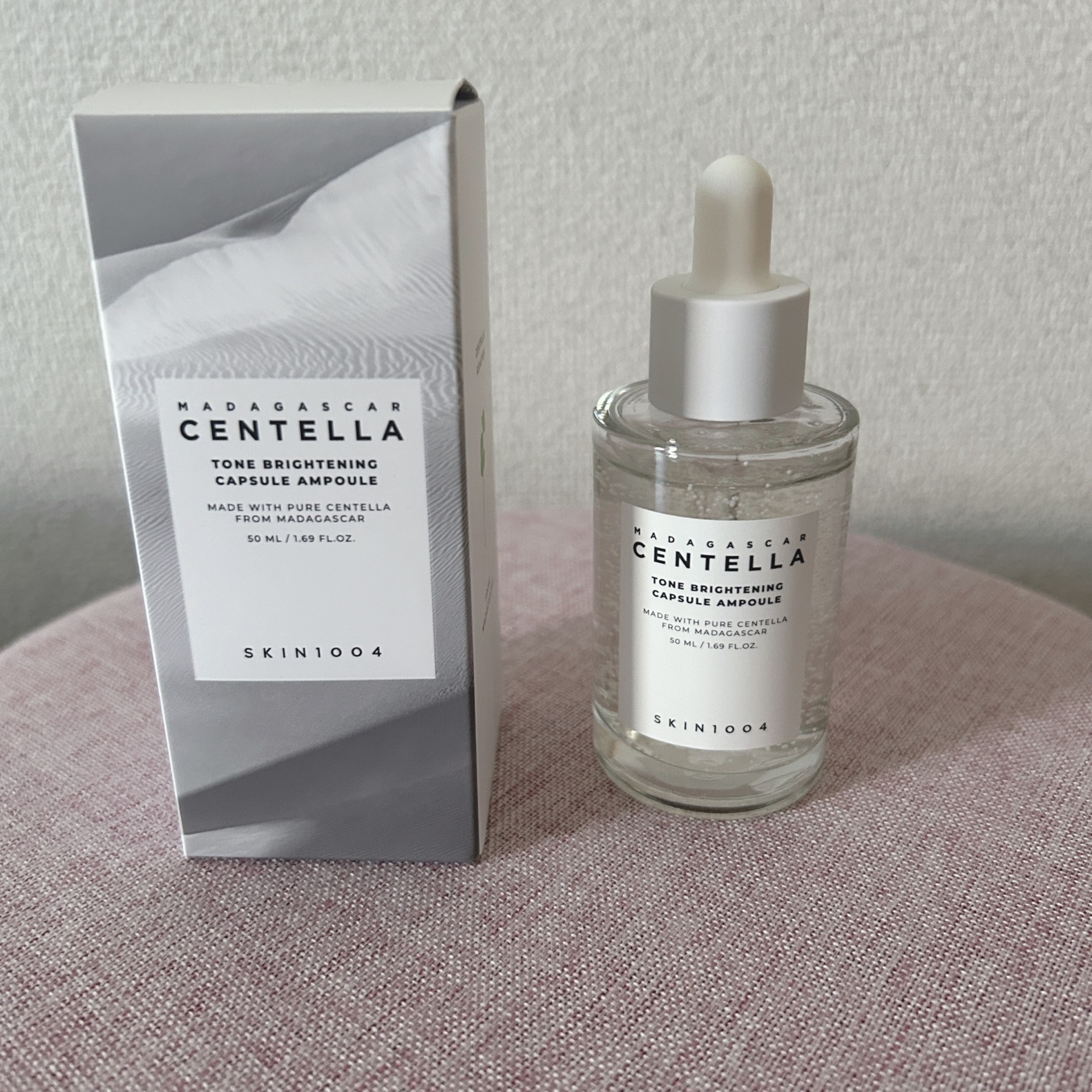 トーンブライトニング カプセルアンプル/SKIN1004/美容液を使ったクチコミ（1枚目）