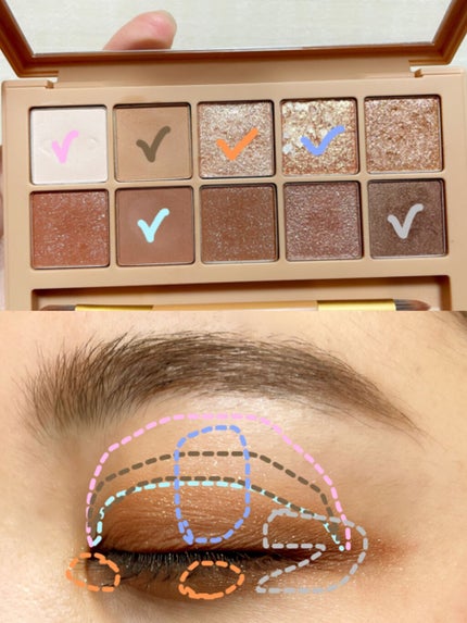 プロ アイ パレット/CLIO/アイシャドウパレットを使ったクチコミ(2枚目)