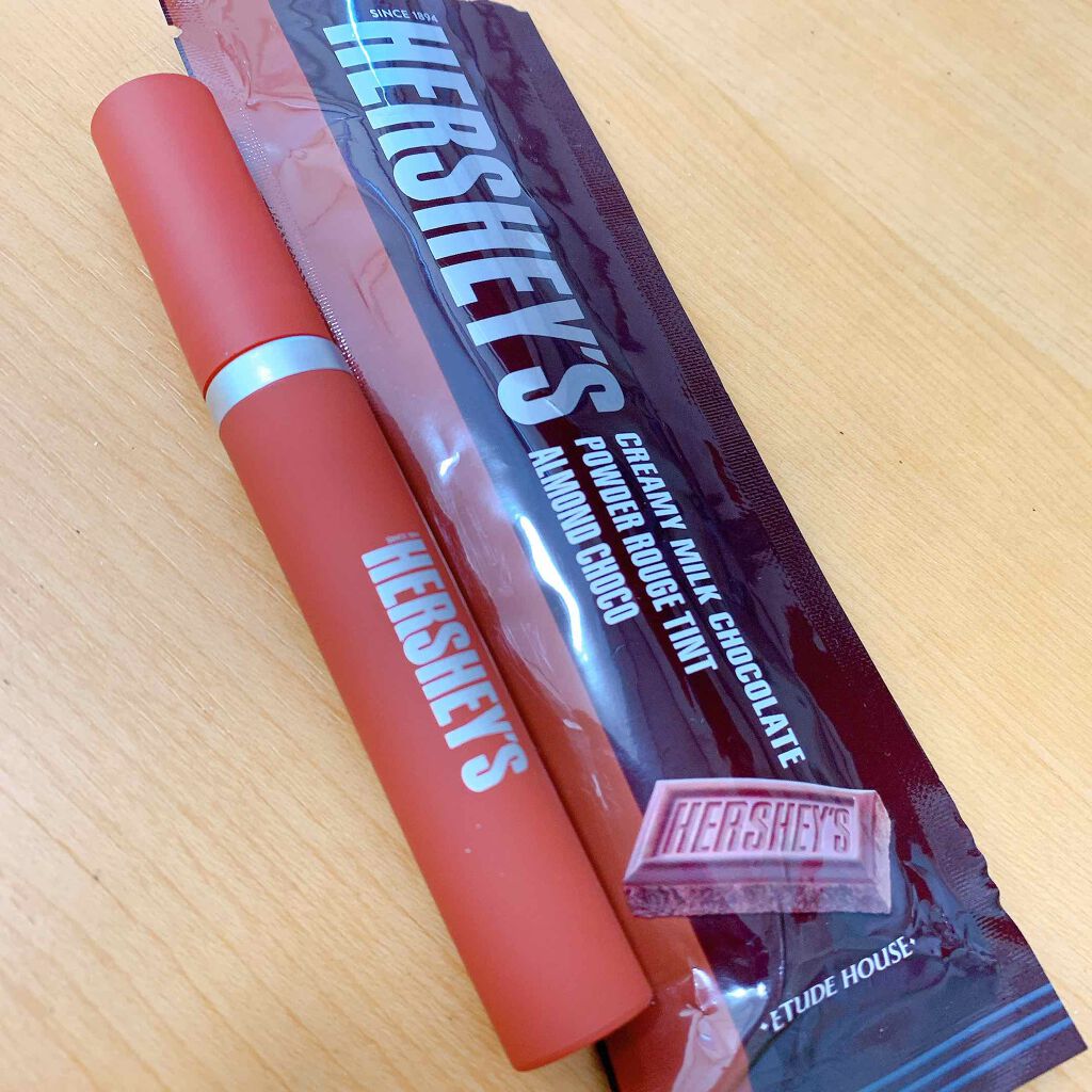 ハーシー パウダールージュティント/ETUDE/口紅を使ったクチコミ(1枚目)