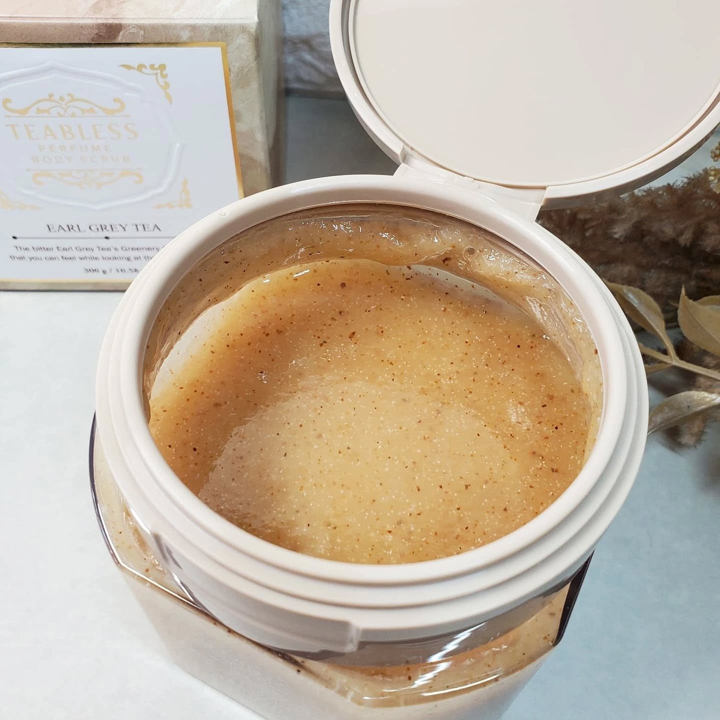 アールグレイティージャム ボディスクラブ/TEABLESS/ボディスクラブを使ったクチコミ(2枚目)